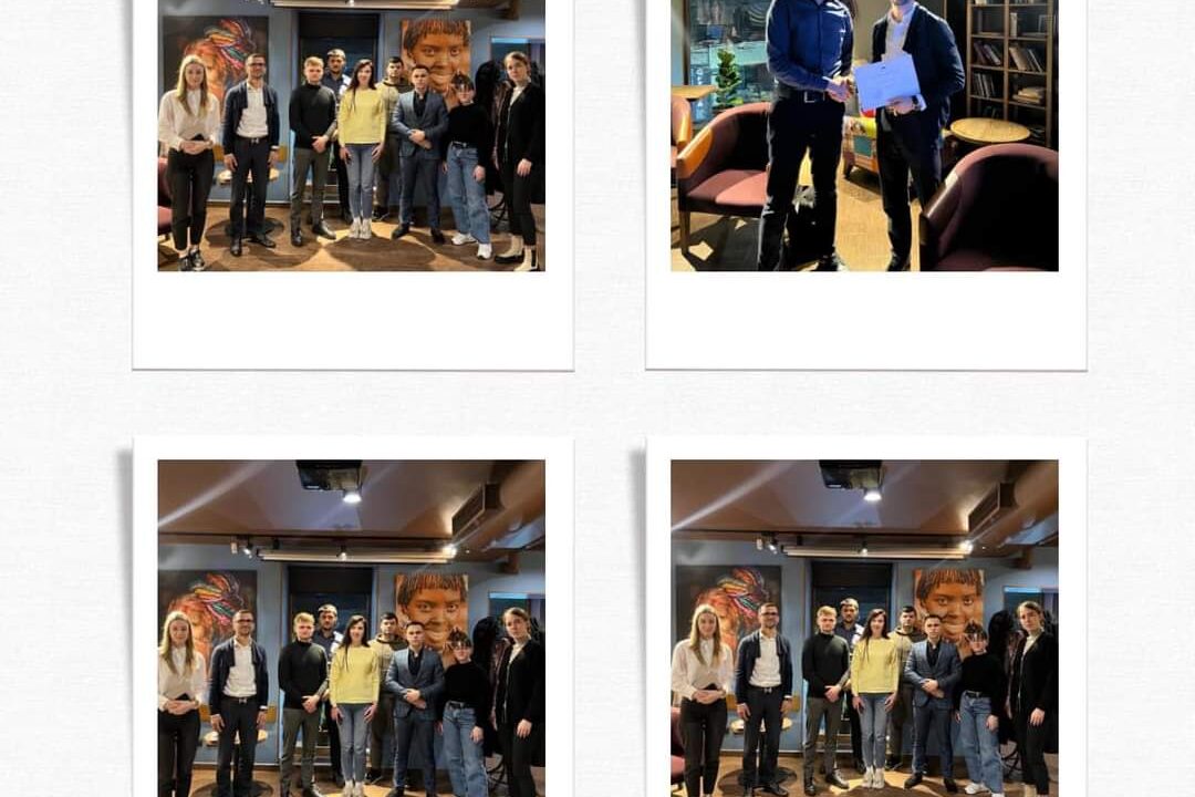 Sharing knowledge with European Law Students Association members about organizational management for lawyers